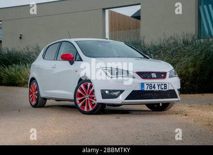 2015 SITZ Ibiza Kompaktwagen Stockfoto