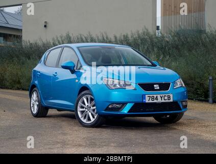 2015 SITZ Ibiza Kompaktwagen Stockfoto
