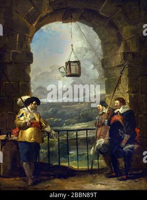 Civil Guard 1780-1785 Hubert Robert 1733-1808 Frankreich Französisch Stockfoto