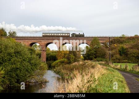 6430 auf der East Lancs Railway Stockfoto