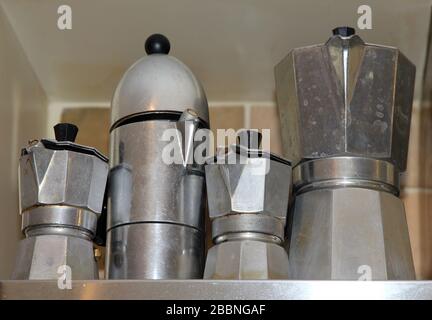 Italienische Kaffeemaschine Stockfoto