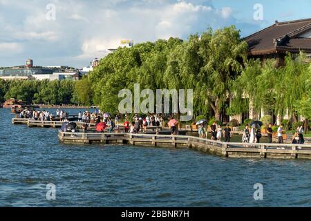 Westsee in Hangzhou, China Stockfoto