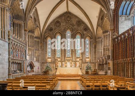 Kathedrale Von Hereford - Mappa Mundi Stockfoto