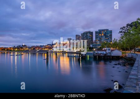 Ghirardelli Square at Dawn Stockfoto