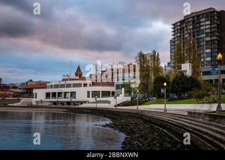 Ghirardelli Square at Dawn Stockfoto