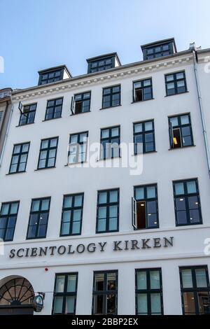 Gebäude der Church of scientology in Kopenhagen, Dänemark, Europa Stockfoto