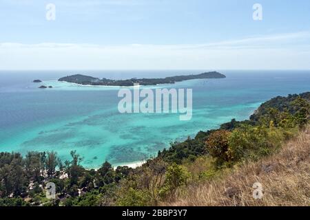 Malerische Aussicht Vom Ko Adang Ko Tarutao National Marine Park, Provinz Satun, Thailand, Asien Stockfoto