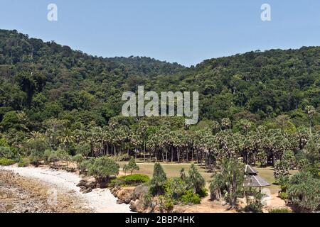 Schöne Landschaft im Nationalpark Mu Ko Lanta, Koh Lanta, Krabi, Thailand, Asien Stockfoto