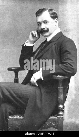 FRANZ LEHÁR (1870-1948) österreichisch-ungarischer Komponist 1906. Stockfoto