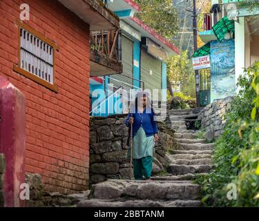 Manali Himalaya Landschaften am Rohtang Pass in Nordindien Stockfoto