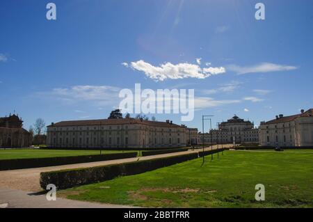 Die Jagdresidenz von Stupinigi bei Turin in Italien Stockfoto