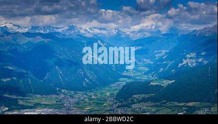 Plan de Corones in Bruneck, Südtirol, Italien Stockfoto