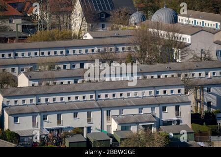 SchŸngelberg Wohnungsbau, Neuentwicklung, Baujahr 1993 im Rahmen der IBA Gelsenkirchen Stockfoto