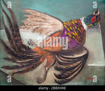 "Der Pheasant" (1938) von Pablo Picasso (1881-1973). Stockfoto