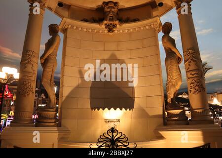 Ein Nachtfoto in Las Vegas Stockfoto