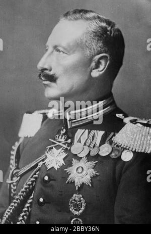 Kaiser Wilhelm II. Von Deutschland ca. 1910-1915 Stockfoto