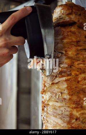 Kebab, Istanbul, Fleisch Stockfoto