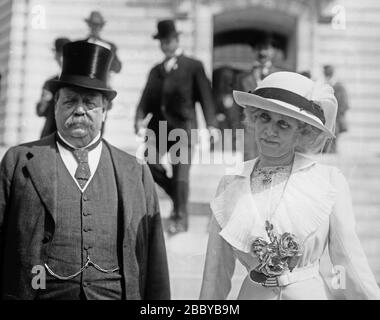 Der australische Politiker Sir George Houstoun Reid (45-1918) und Lady Reid Ca. 1910-1915 Stockfoto