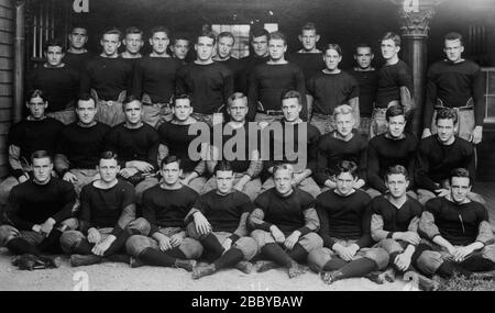 Harvard-Varsity-Fußballmannschaft, 1912 Stockfoto