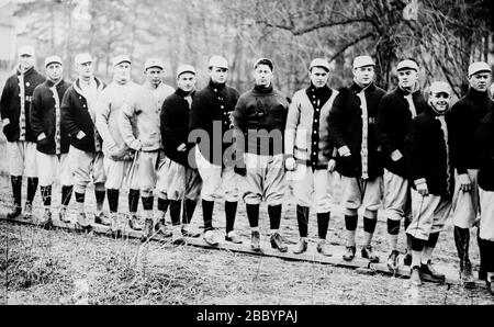 Red Sox beim Frühjahrstraining, Hot Springs, AR ca. 1912 Stockfoto