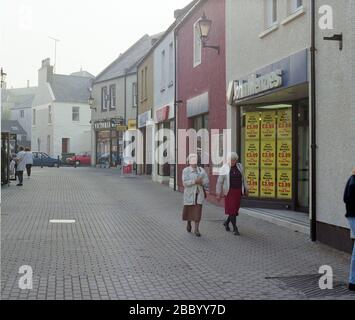 1994, Stranraer Town Center, South West Scotland, Großbritannien Stockfoto