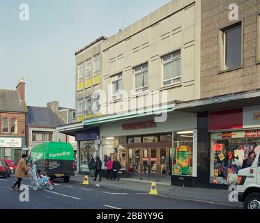 1994, Stranraer Town Center, South West Scotland, Großbritannien Stockfoto