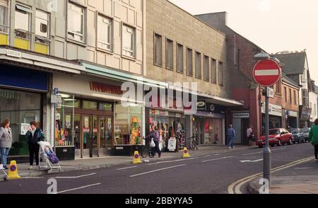 1994, Stranraer Town Center, South West Scotland, Großbritannien Stockfoto