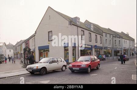 1994, Stranraer Town Center, South West Scotland, Großbritannien Stockfoto