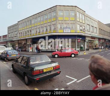 1994, Stranraer Town Center, South West Scotland, Großbritannien Stockfoto