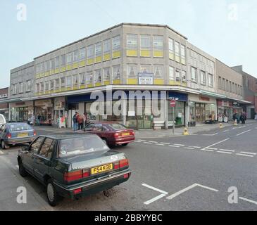 1994, Stranraer Town Center, South West Scotland, Großbritannien Stockfoto
