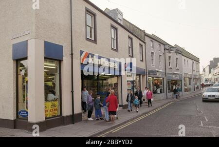1994, Stranraer Town Center, South West Scotland, Großbritannien Stockfoto