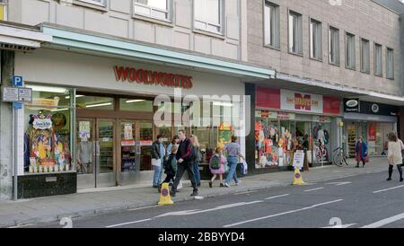 1994, Stranraer Town Center, South West Scotland, Großbritannien Stockfoto