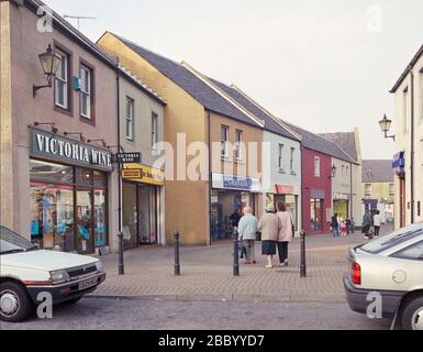 1994, Stranraer Town Center, South West Scotland, Großbritannien Stockfoto