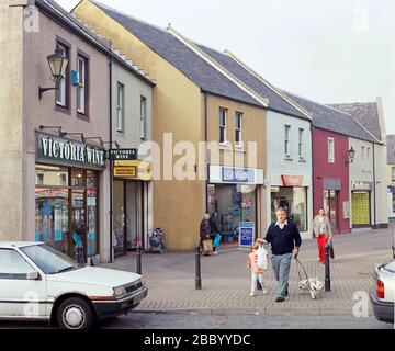 1994, Stranraer Town Center, South West Scotland, Großbritannien Stockfoto