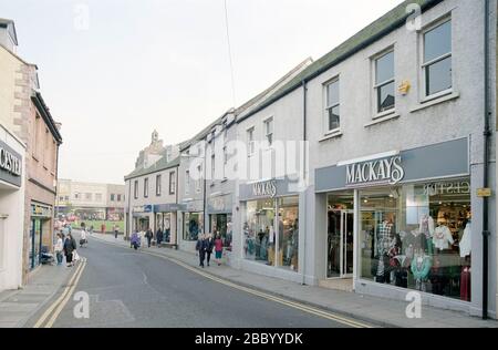 1994, Stranraer Town Center, South West Scotland, Großbritannien Stockfoto