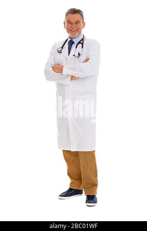 Porträt von lächelnden männlichen Arzt Stockfoto