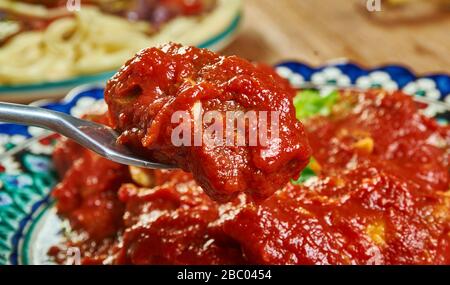 Ambulthiyal - Srilankan Sweet and Sour Fish Curry Stockfoto