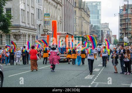 Manchester Homosexuelle Stolz 2012 Stockfoto