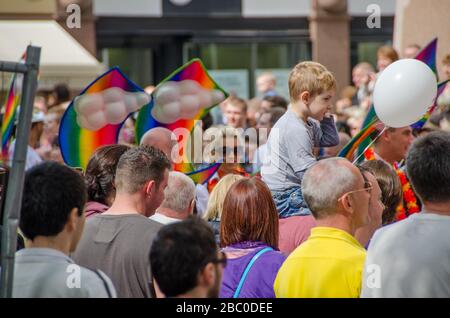 Manchester Homosexuelle Stolz 2012 Stockfoto