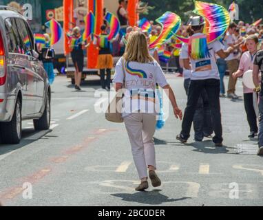 Manchester Homosexuelle Stolz 2012 Stockfoto