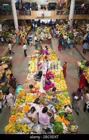 Panjim New Municipal Market, Altinho, Panaji, Goa, Indien Stockfoto