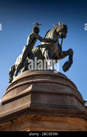 Südafrika, Kapstadt, Company's Garden, Delville Wood First World war Memorial, Detail Stockfoto