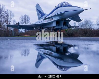 British Aerospace EAP, ZF534 im RAF Cosford Museum Stockfoto