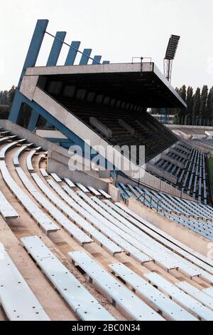 SK Slovan Bratislava Fußballplatz, Tehelne Pole, Bratislava, Slowakei Stockfoto