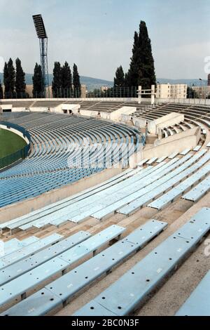 SK Slovan Bratislava Fußballplatz, Tehelne Pole, Bratislava, Slowakei Stockfoto
