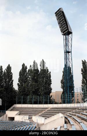 SK Slovan Bratislava Fußballplatz, Tehelne Pole, Bratislava, Slowakei Stockfoto