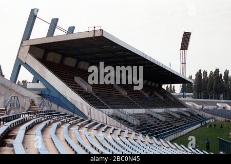SK Slovan Bratislava Fußballplatz, Tehelne Pole, Bratislava, Slowakei Stockfoto