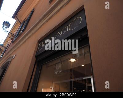 Restaurant, Salita Serbelloni Climb, Bellagio, Como Lake, Lombardei, Italien, Europa Stockfoto