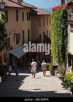 Salita Serbelloni Climb, Bellagio, Como Lake, Lombardei, Italien, Europa Stockfoto