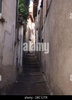 Historisches Zentrum, Dorf Perledo, Ostküste des Comer Sees, Lombardei, Italien, Europa Stockfoto